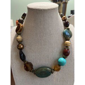 Premier Design Ceramic Bead Necklace -- 18"